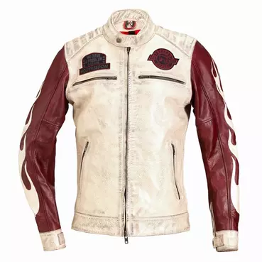 Holyfreedom Zero Inferno Off White мотокуртка Белый