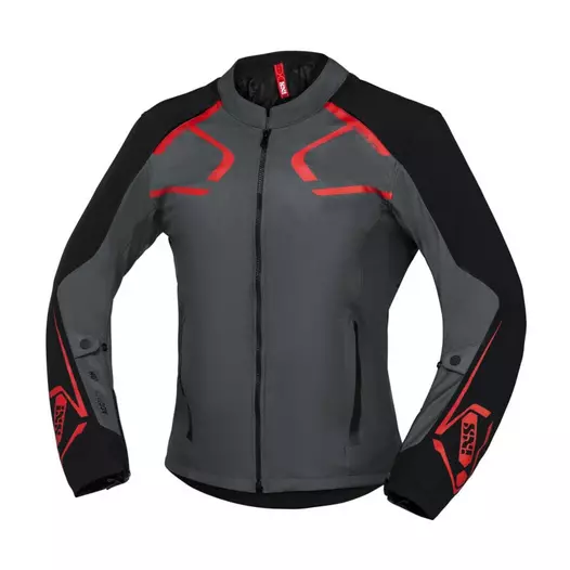 Ixs Moto Dynamic мотокуртка Grey Black Red Красный (размер: s)