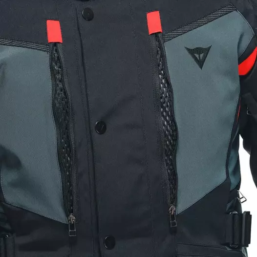 Dainese Carve Master 3 мотокуртка Black Red Красный