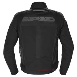 Spidi Progressive Tex мотокуртка Black Черный