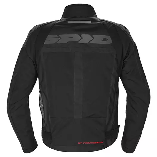 Spidi Progressive Tex мотокуртка Black Черный