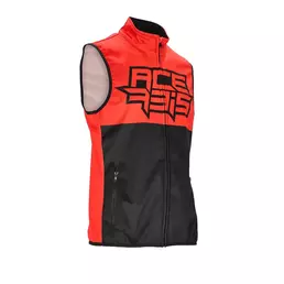 Acerbis Softshell Linear Gilet Black Red Красный