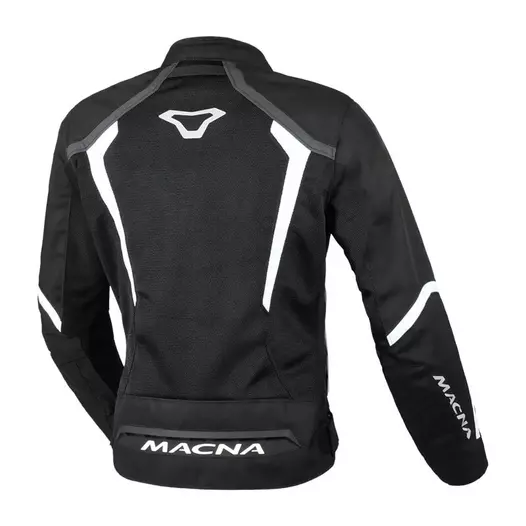 Macna Grisca Lady мотокуртка Black White Белый