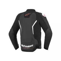 Alpinestars Gp Force V2 Leather мотокуртка Black White Белый