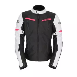 Acerbis Ce X-street Lady мотокуртка Black Pink Розовый