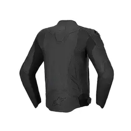 Alpinestars Dusk Airflow Leather мотокуртка Black Черный