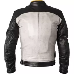 Helstons Leather мотокуртка Indy Rag White Black Белый
