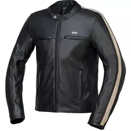 Ixs Classic Ld Stripe Leather мотокуртка Black Черный