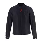 Helstons Indianapolis Leather мотокуртка Black Черный