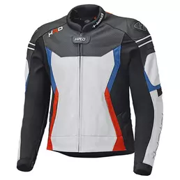 Held Street 3.0 Leather мотокуртка White Red Blue Синий (размер: 52)