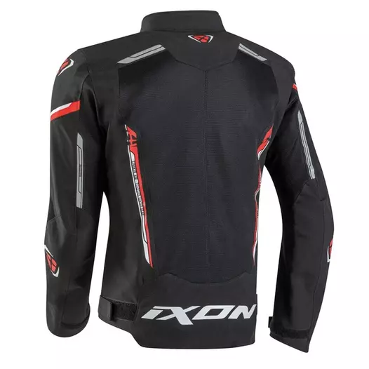 Ixon Striker Air мотокуртка Black Red White Красный