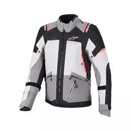 Alpinestars Stella Andes V4 Drystar мотокуртка Coral Серый