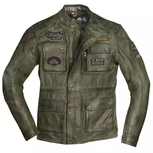 Holyfreedom Quattro Evolution мотокуртка Green Зеленый (размер: s)