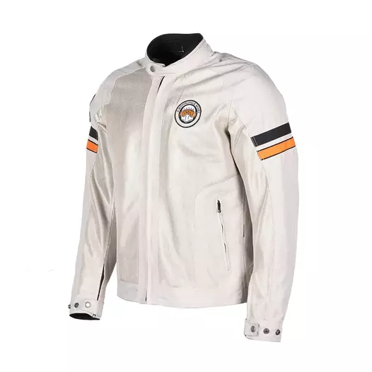 Helstons Elron Mesh мотокуртка Silver Black Orange Серый (размер: m)