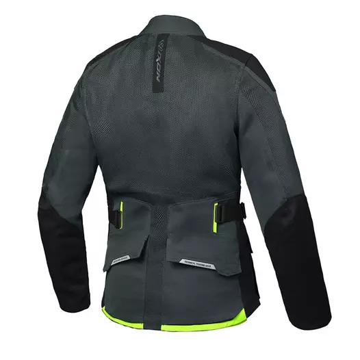 Ixon M-njord Lady мотокуртка Green Black Yellow Зеленый