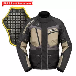 Spidi Ridemaster H2out мотокуртка Mud Коричневый