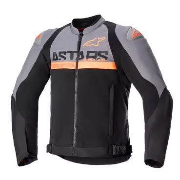 Alpinestars Smx Air мотокуртка Grey Black Orange Оранжевый