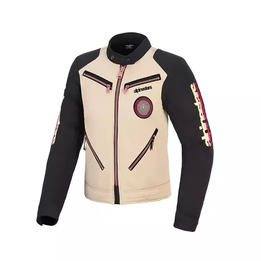 Alpinestars Stella Grace мотокуртка Aluminium Бежевый (размер: xs)
