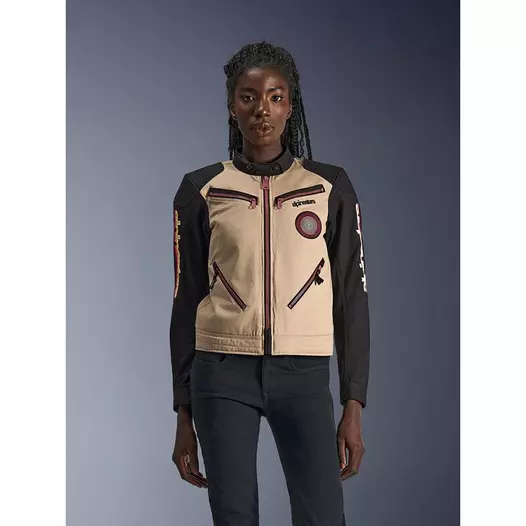 Alpinestars Stella Grace мотокуртка Aluminium Бежевый