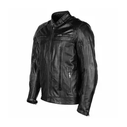 Helstons Vento Air Leather мотокуртка Black Черный
