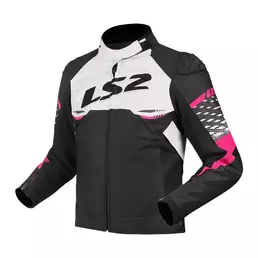 Ls2 Apex Lady мотокуртка White Pink Розовый