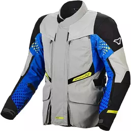 Macna Fusor мотокуртка Grey Blue Black Синий