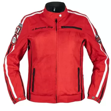 HELSTONS Queen Mesh jacke Красный