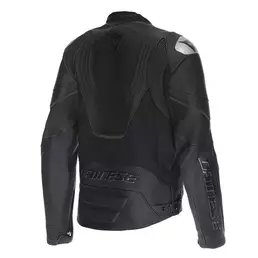 Dainese Racing 5 Leather мотокуртка Black Черный