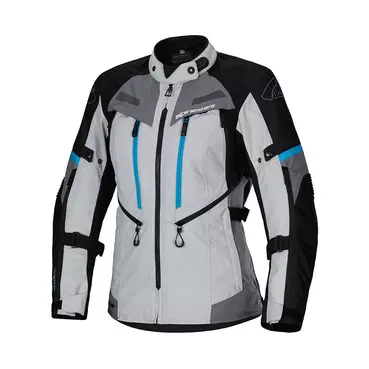 Alpinestars Stella Bogota Pro Drystar мотокуртка Cyan Серый