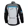 Alpinestars Stella Bogota Pro Drystar мотокуртка Cyan Серый