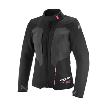 Ixon Tyr Lady мотокуртка Black Pink Розовый