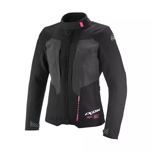Ixon Tyr Lady мотокуртка Black Pink Розовый (размер: xs)