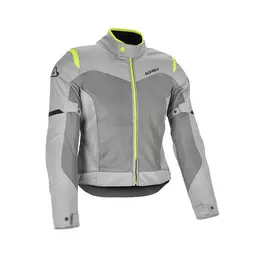 Acerbis Ramsey Vented 2.0 Lady мотокуртка Grey Yellow Серый