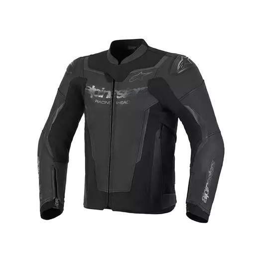 Alpinestars Gp Force V2 Leather мотокуртка Black Черный (размер: 48)