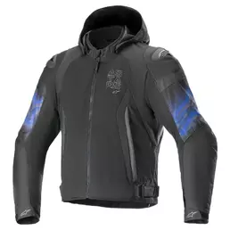 ALPINESTARS Zaca Air Venom WP jacke Black / Electric / Blue (размер: s)