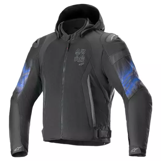 ALPINESTARS Zaca Air Venom WP jacke Black / Electric / Blue (размер: s)