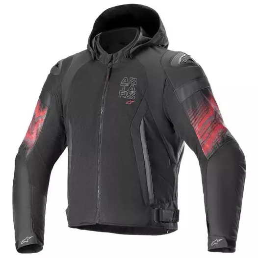 ALPINESTARS Zaca Air Venom WP jacke Black / Bright Red (размер: s)