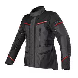 Clover Storm 4 Wp Lady мотокуртка Dark Grey Red Красный
