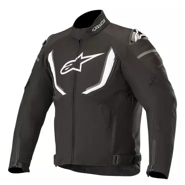 Alpinestars T-gp R V2 Waterproof мотокуртка Black White Черный