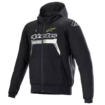 Alpinestars Chrome Ignition худи Black Yellow Желтый