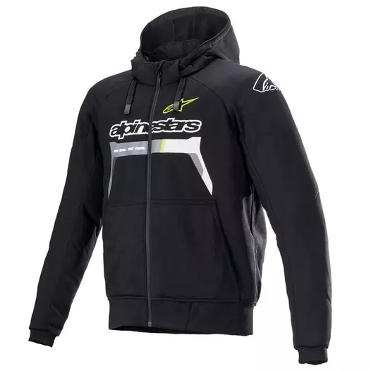 Alpinestars Chrome Ignition худи Black Yellow Желтый (размер: s)