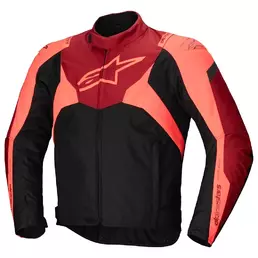 ALPINESTARS T-Jaws V4 WP Rennjacke Black / Red Fluor / Dark Red