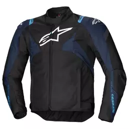 ALPINESTARS T-Jaws V4 WP Rennjacke Black / Dark Blue / Blithe Blue