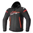 Alpinestars Zaca Waterproof мотокуртка Black Red Красный (размер: s)