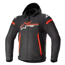 Alpinestars Zaca Waterproof мотокуртка Black Red Красный