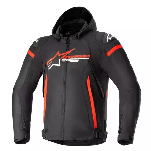 Alpinestars Zaca Waterproof мотокуртка Black Red Красный (размер: s)