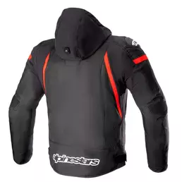 Alpinestars Zaca Waterproof мотокуртка Black Red Красный