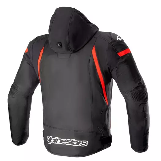 Alpinestars Zaca Waterproof мотокуртка Black Red Красный