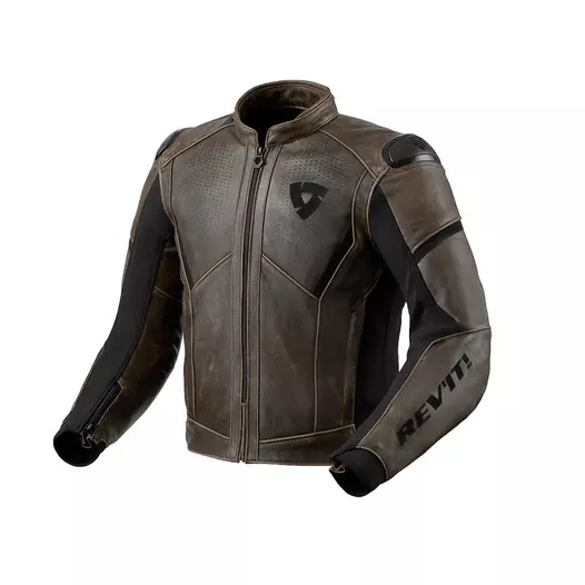 Rev'it Parallax Leather мотокуртка Brown Коричневый (размер: 46)