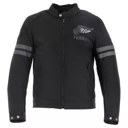 Helstons Jake Speed Tissu мотокуртка Black Grey Черный (размер: m)